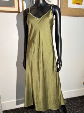 all saints romey pleat dress A.L.C. Women's Romy Pleated Satin Gown - Night Blue